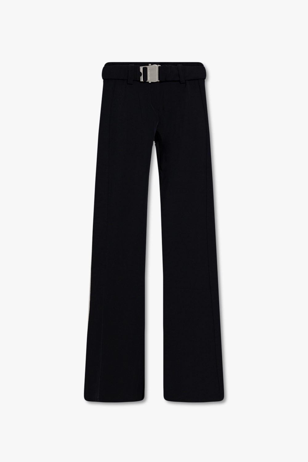 Black Lara low rise flared trousers MISBHV Adrianna Papell